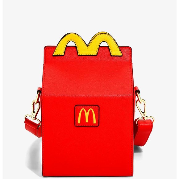 McDonald's Happy Meal Box Figural Crossbody Bag Red NEW SEALED - Picture 7 of 16